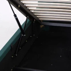 Chelsea End Lift Ottoman Double Bed Frame Bottle Green Velvet -Furniture Specialty Store cof 12305 10