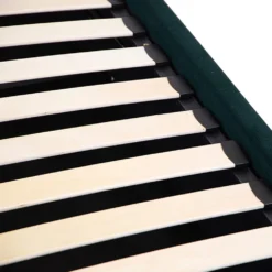 Chelsea End Lift Ottoman Double Bed Frame Bottle Green Velvet -Furniture Specialty Store cof 12305 13