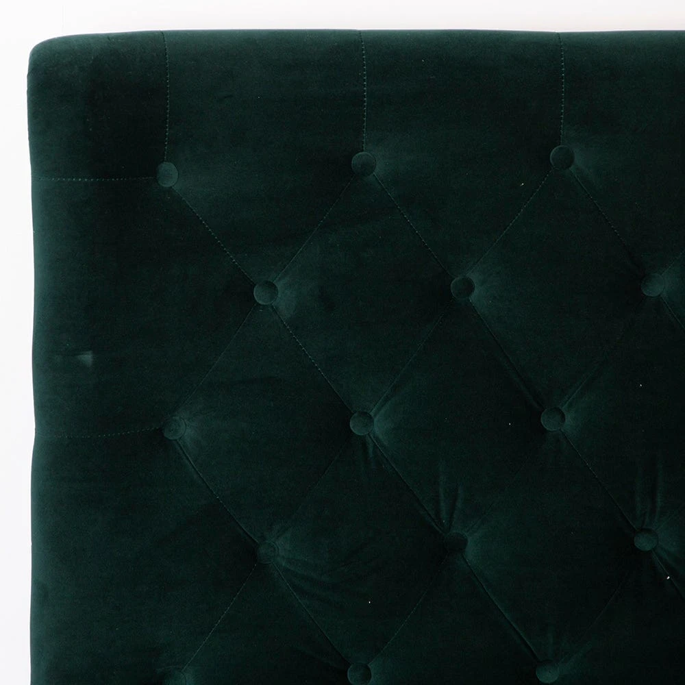 Chelsea End Lift Ottoman King Size Bed Frame Bottle Green Velvet 5 Chelsea End Lift Ottoman King Size Bed Frame Bottle Green Velvet - Image 5