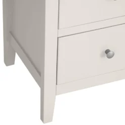 Wilmslow Ivory Painted 2 Drawer Bedside Table -Furniture Specialty Store fd bst02pw 6
