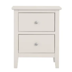 Wilmslow Ivory Painted 2 Drawer Bedside Table -Furniture Specialty Store fd bst02pw 8