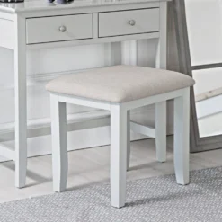 Wilmslow Grey Painted Dressing Stool