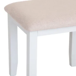 Wilmslow Grey Painted Dressing Stool -Furniture Specialty Store fd st01fapg 2