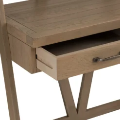 Falmouth Oak Desk Bookcase -Furniture Specialty Store fo dbc 1 3