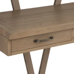 Falmouth Oak Desk Bookcase -Furniture Specialty Store fo dbc 1 4