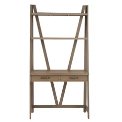 Falmouth Oak Desk Bookcase -Furniture Specialty Store fo dbc 1 8