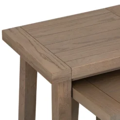 Falmouth Oak Nest Of 2 Tables -Furniture Specialty Store fo n2t 1 3