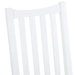 Gloucester White Painted Dining Chair Fabric Seat -Furniture Specialty Store ga chf w 7
