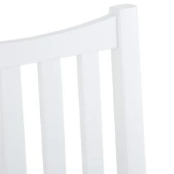Gloucester White Painted Dining Chair Fabric Seat -Furniture Specialty Store ga chf w 8