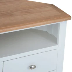 Gloucester White Painted Corner TV Unit -Furniture Specialty Store ga ctv 8