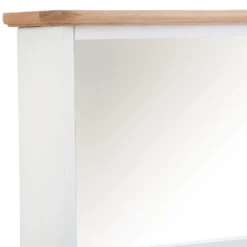 Gloucester White Painted Mirrored Coat Rack -Furniture Specialty Store ga hbt w 6d 3