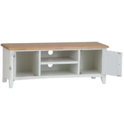 Gloucester White Painted Large TV Unit 16 Gloucester White Painted Large TV Unit -Furniture Specialty Store ga ltv 2