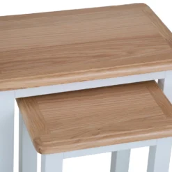 Gloucester White Painted Nest Of 2 Tables 14 Gloucester White Painted Nest Of 2 Tables -Furniture Specialty Store ga n2t 6