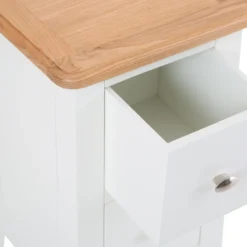 Gloucester White Painted Slim 2 Drawer Bedside Table 16 Gloucester White Painted Slim 2 Drawer Bedside Table -Furniture Specialty Store ga sbsc w 3