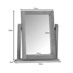 Gloucester Oak Dressing Table Mirror -Furniture Specialty Store ga tm oak dimensions