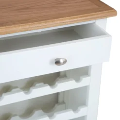 Gloucester White Painted Wine Cabinet -Furniture Specialty Store ga wc 3