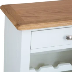 Gloucester White Painted Wine Cabinet -Furniture Specialty Store ga wc 5