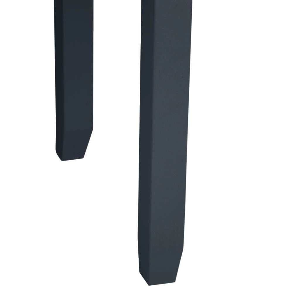 Gloucester Midnight Grey Painted 1.2m Extending Dining Table 9 Gloucester Midnight Grey Painted 1.2m Extending Dining Table - Image 9