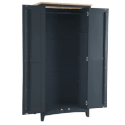 Gloucester Midnight Grey Painted Double Wardrobe -Furniture Specialty Store gag fhr 4