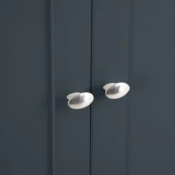 Gloucester Midnight Grey Painted Double Wardrobe -Furniture Specialty Store gag fhr 7