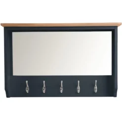 Gloucester Midnight Grey Painted Mirrored Coat Rack 14 Gloucester Midnight Grey Painted Mirrored Coat Rack -Furniture Specialty Store gag hbt 1