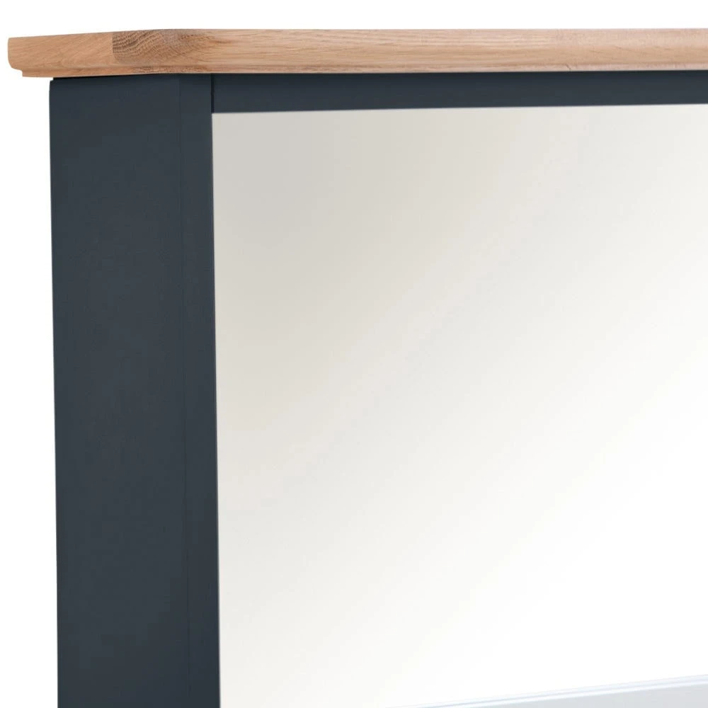 Gloucester Midnight Grey Painted Mirrored Coat Rack 3 Gloucester Midnight Grey Painted Mirrored Coat Rack - Image 3