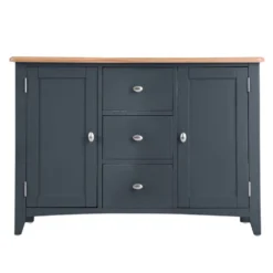 Gloucester Midnight Grey Painted 2 Door 3 Drawer Large Sideboard -Furniture Specialty Store gag ls w 7