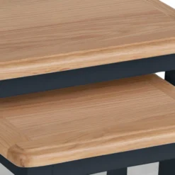 Gloucester Midnight Grey Painted Nest Of 2 Tables 14 Gloucester Midnight Grey Painted Nest Of 2 Tables -Furniture Specialty Store gag n2t 5