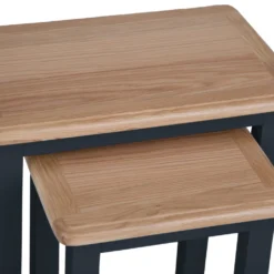 Gloucester Midnight Grey Painted Nest Of 2 Tables 15 Gloucester Midnight Grey Painted Nest Of 2 Tables -Furniture Specialty Store gag n2t 6