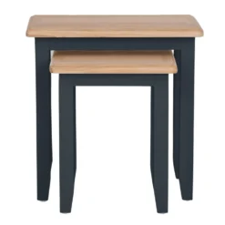 Gloucester Midnight Grey Painted Nest Of 2 Tables 16 Gloucester Midnight Grey Painted Nest Of 2 Tables -Furniture Specialty Store gag n2t 7
