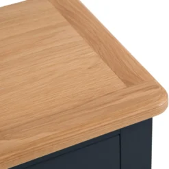 Gloucester Midnight Grey Painted Slim 2 Drawer Bedside Table -Furniture Specialty Store gag sbsc w 5