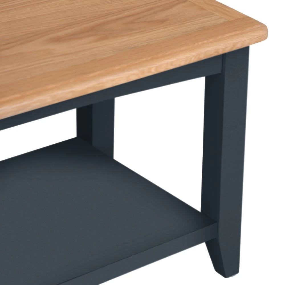 Gloucester Midnight Grey Painted Small Coffee Table 3 Gloucester Midnight Grey Painted Small Coffee Table - Image 3