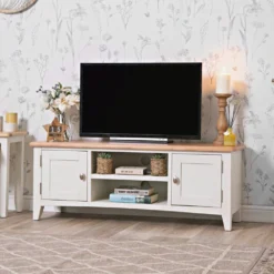 Gloucester White Painted Large TV Unit