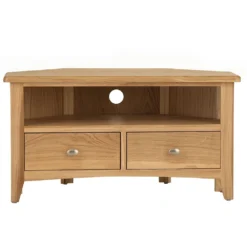 Gloucester Oak Corner TV Unit -Furniture Specialty Store gao ctv 8