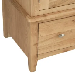 Gloucester Oak 2 Door Wardrobe With Drawer -Furniture Specialty Store gao gwr 10