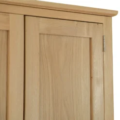 Gloucester Oak 2 Door Wardrobe With Drawer -Furniture Specialty Store gao gwr 12