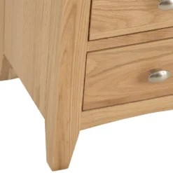 Gloucester Oak Large 3 Drawer Bedside Table -Furniture Specialty Store gao lbsc 6