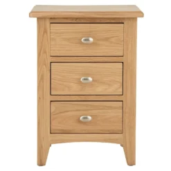 Gloucester Oak Large 3 Drawer Bedside Table -Furniture Specialty Store gao lbsc 8