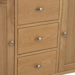 Gloucester Oak 2 Door 3 Drawer Large Sideboard 16 Gloucester Oak 2 Door 3 Drawer Large Sideboard -Furniture Specialty Store gao ls 7