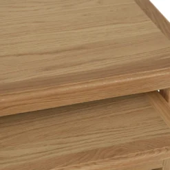 Gloucester Oak Nest Of 3 Tables -Furniture Specialty Store gao n3t 5