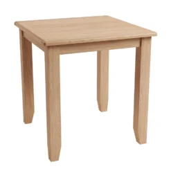 Gloucester Oak Square Fixed Top Dining Table -Furniture Specialty Store gao sft cutout1