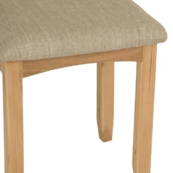 Gloucester Oak Dressing Stool -Furniture Specialty Store gao st 3