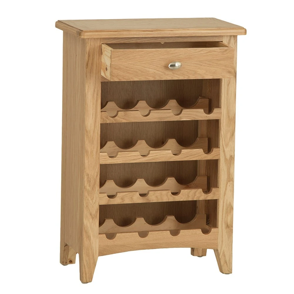 Gloucester Oak Wine Cabinet 3 Gloucester Oak Wine Cabinet - Image 3