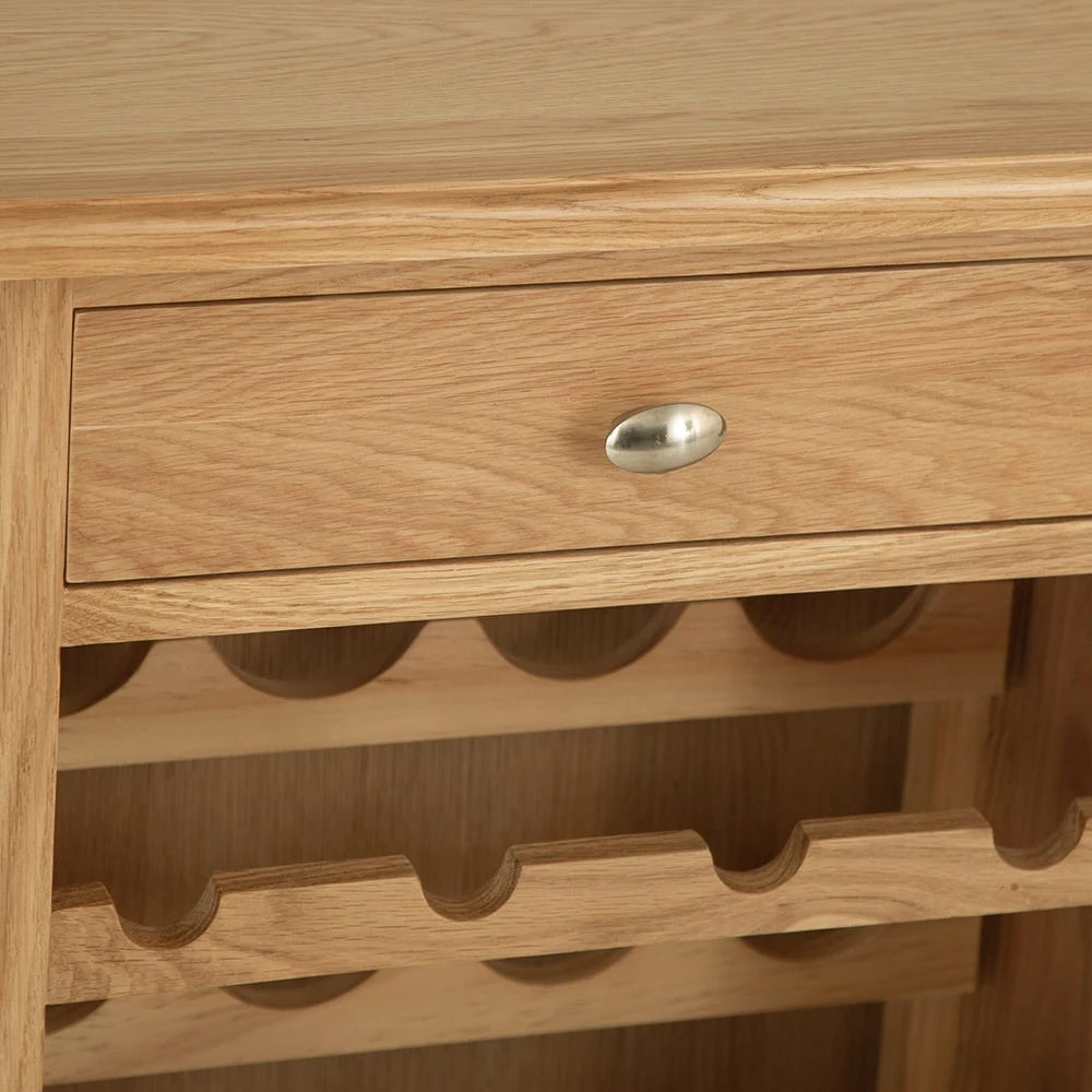 Gloucester Oak Wine Cabinet 6 Gloucester Oak Wine Cabinet - Image 6