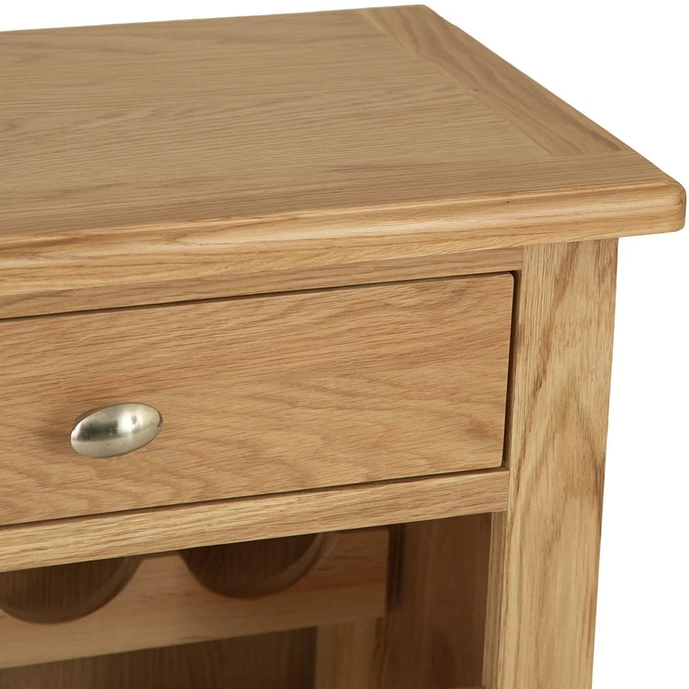 Gloucester Oak Wine Cabinet 10 Gloucester Oak Wine Cabinet - Image 10