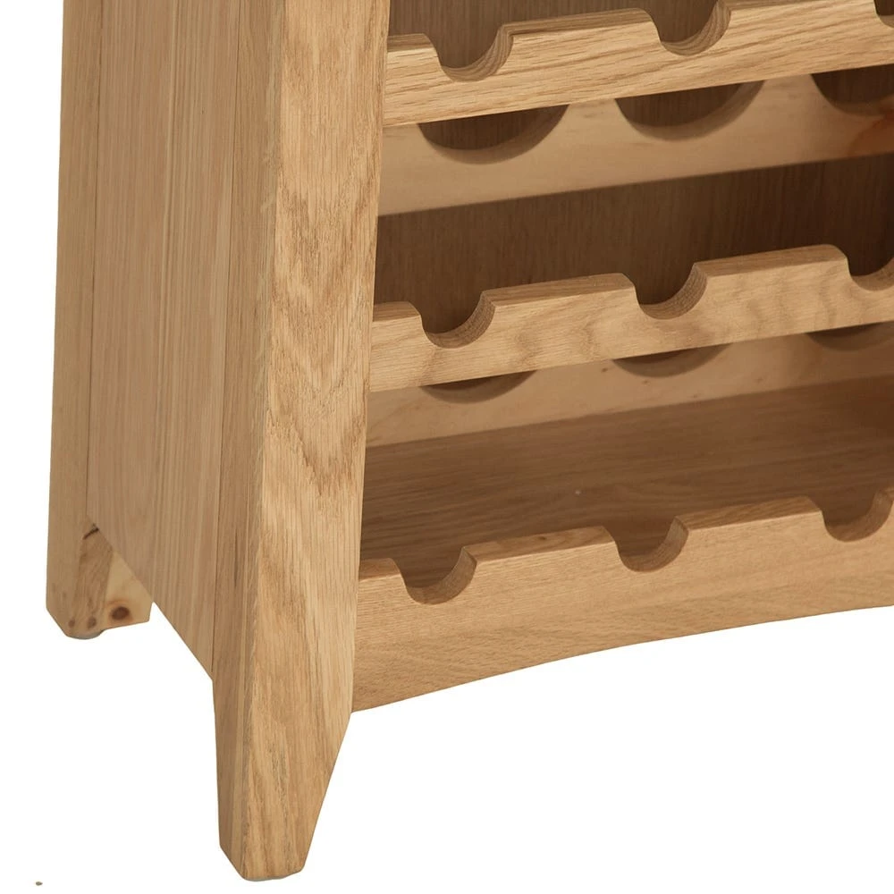 Gloucester Oak Wine Cabinet 9 Gloucester Oak Wine Cabinet - Image 9