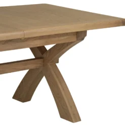 Wessex Smoked Oak 2.0m Extending Cross Leg Dining Table -Furniture Specialty Store ho 20bet 7