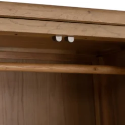 Wessex Smoked Oak 3 Door Wardrobe -Furniture Specialty Store ho 3dr4