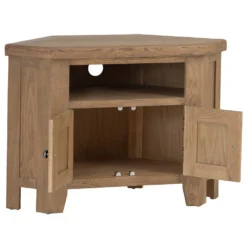 Wessex Smoked Oak Corner TV Unit 14 Wessex Smoked Oak Corner TV Unit -Furniture Specialty Store ho ctv 2