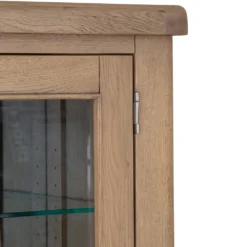 Wessex Smoked Oak Extra Large Tall Drinks Cabinet -Furniture Specialty Store ho dc co14